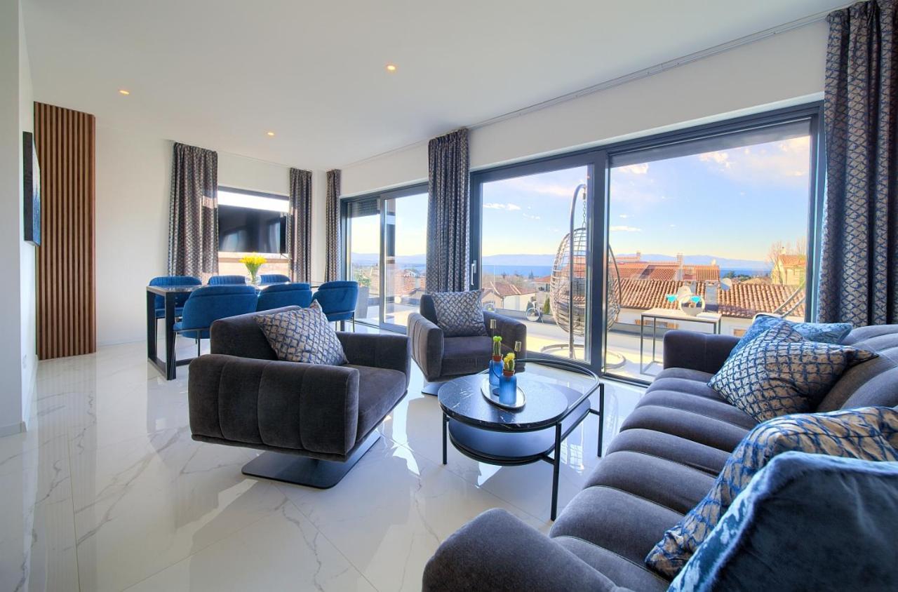 Penthouse Rosa Apartment Malinska Exterior photo